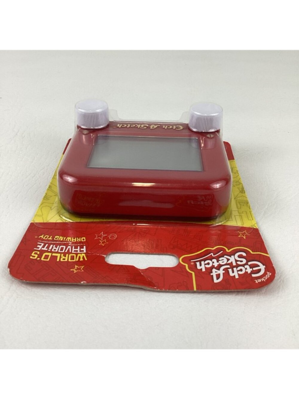 Pocket Etch A Sketch World's Favorite Drawing Toy Spin Master Classic Red NIB - Picture 4 of 6
